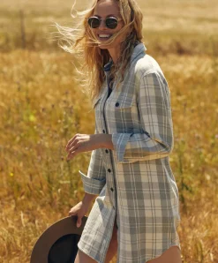 Blanket Shirt Dress