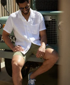Linen S/S Camp Shirt