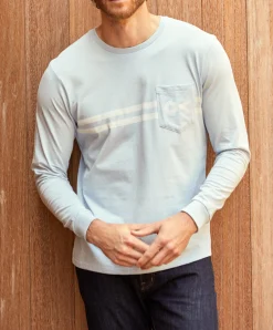 Nostalgic Stripe L/S Pocket Tee