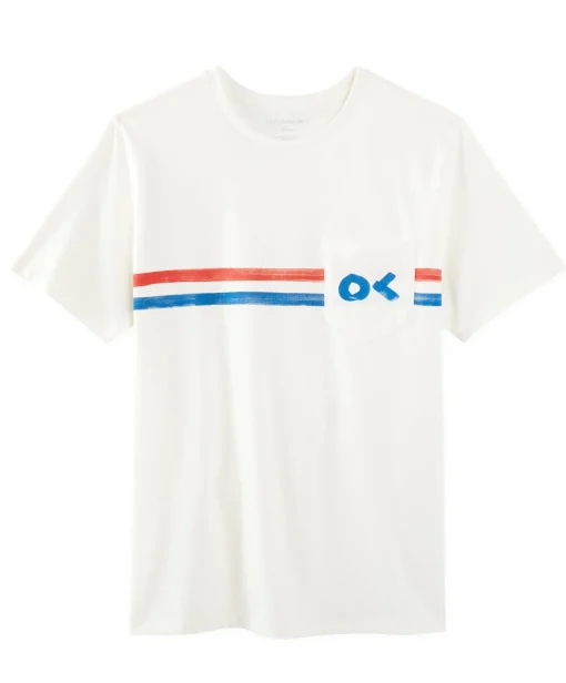Nostalgic Stripe S/S Pocket Tee