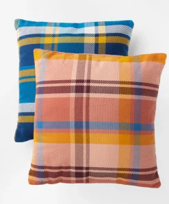 Project Vermont Blanket Shirt Plaid Pillow