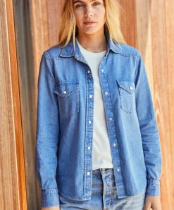 Wyatt Western Denim Shirt