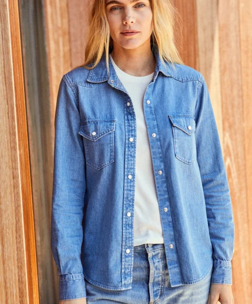 Wyatt Western Denim Shirt
