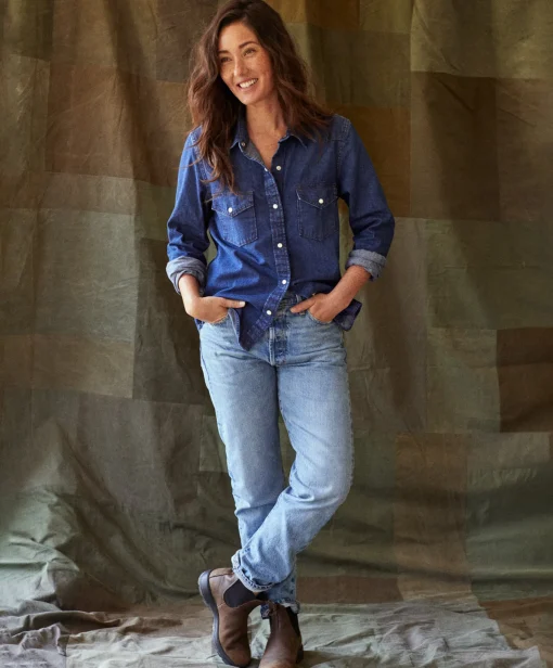 Wyatt Western Denim Shirt