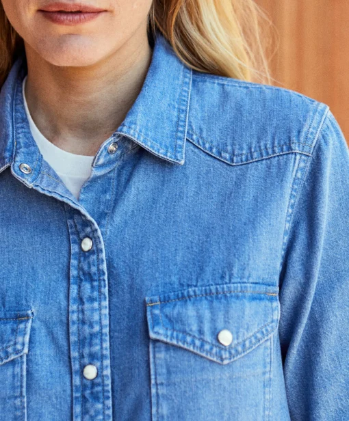 Wyatt Western Denim Shirt